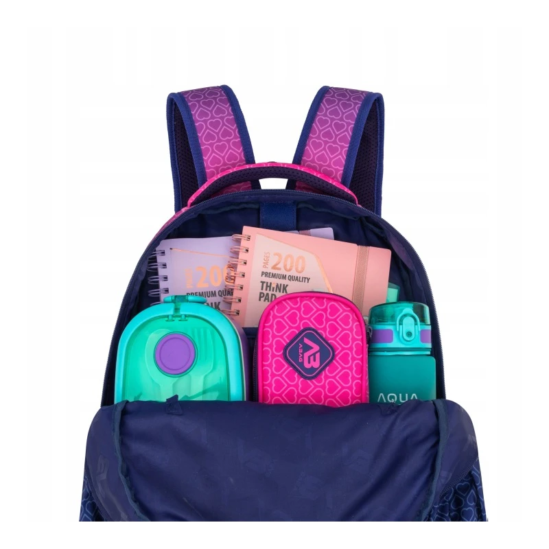 PLECAK ABAG HEXAGON PINK OMBRE, AB200 *502026055
