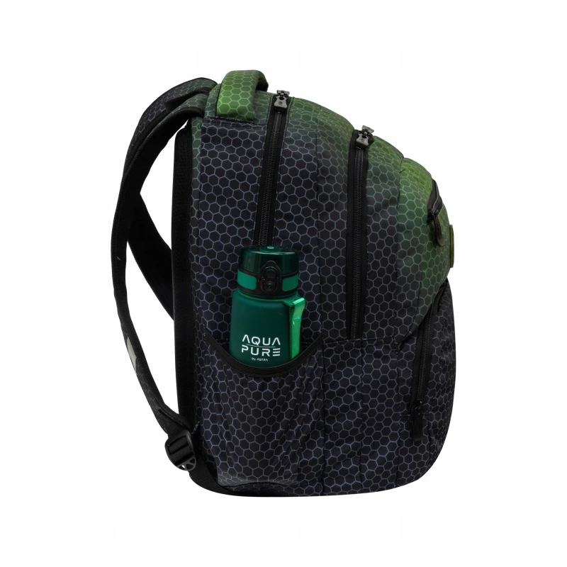 PLECAK ABAG HEXAGON GREEN OMBRE, AB200 *502026037
