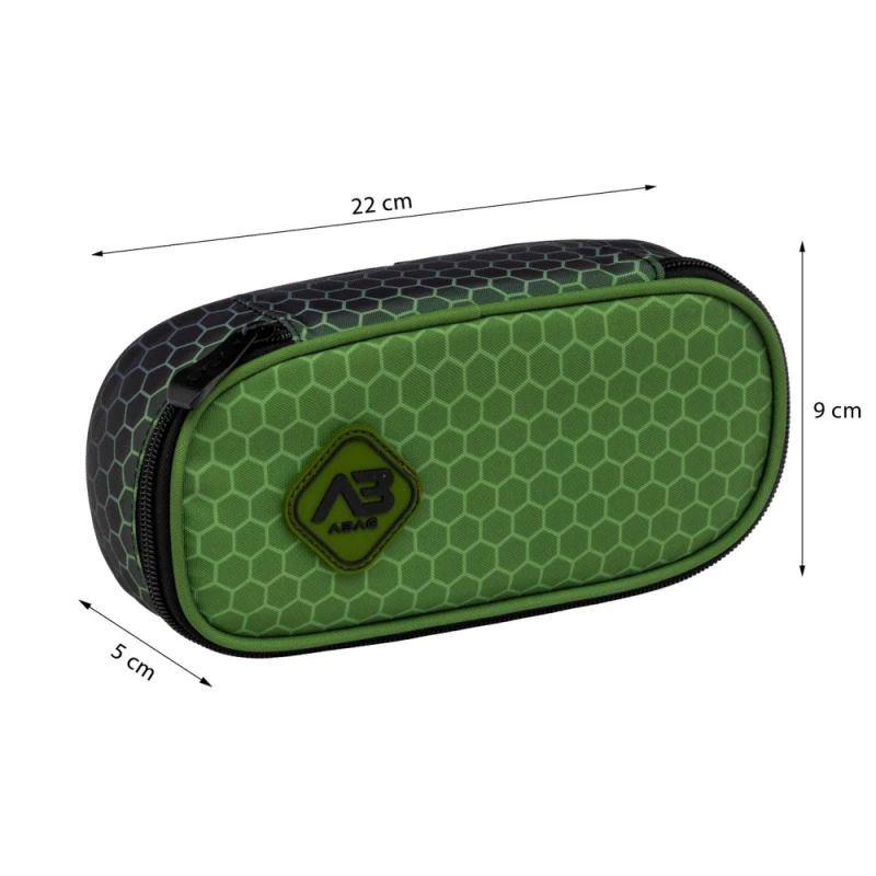 PIÓRNIK ABAG HEXAGON GREEN OMBRE, AC6 *503026053
