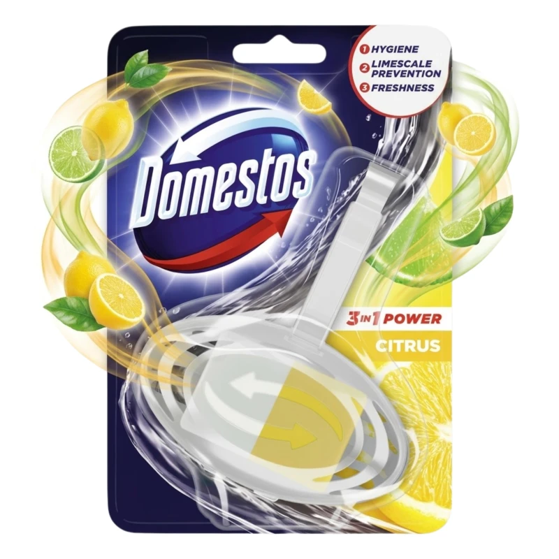 KOSTKA TOALETOWA DOMESTOS LEMON FRESH 40 KOSZYK