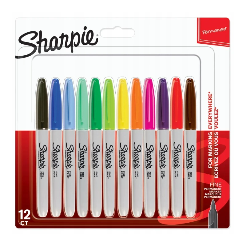ZESTAW MARKERÓW SHARPIE FINE MIX 12KOL. 2065404