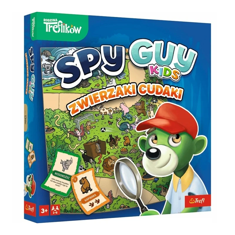 GRA - Spy Guy KIDS: Zwierzaki Cudaki Rodzina Treflików FSC Mix 03061