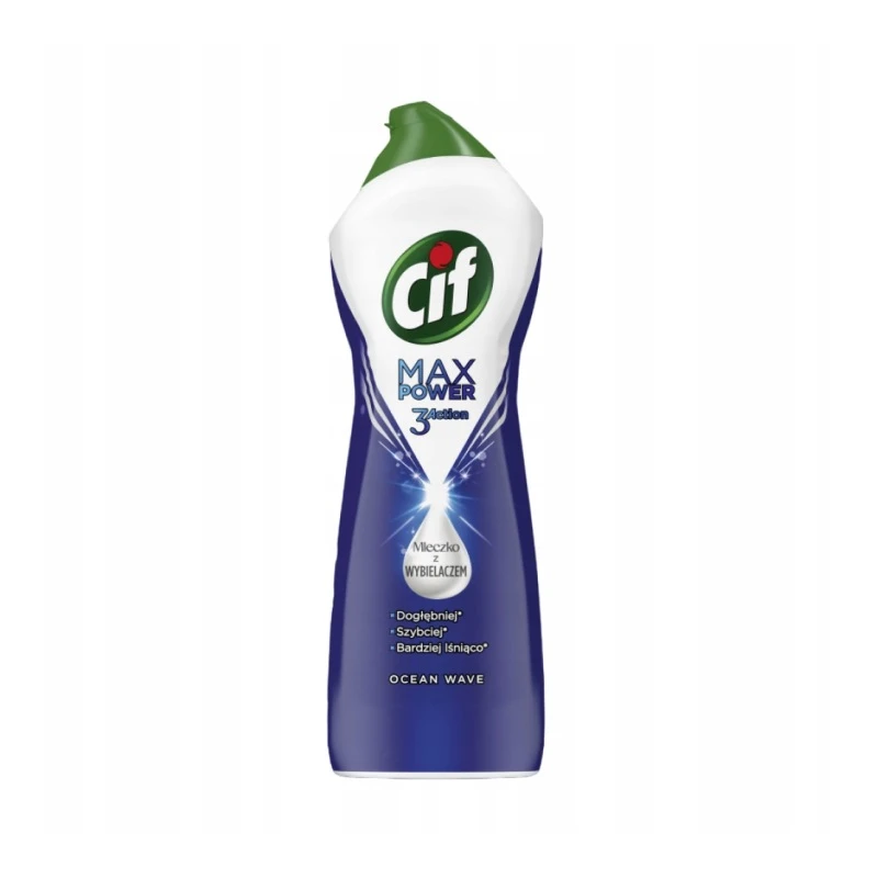 MLECZKO DO CZYSZCZENIA CIF MAX POWER OCEAN, Z WYBIELACZEM, 1001G
