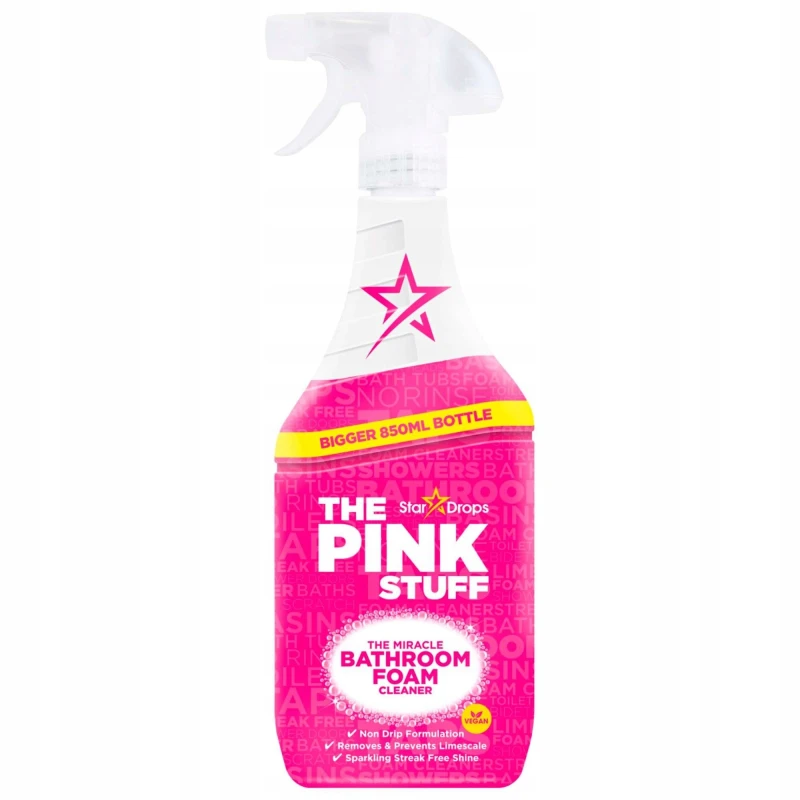 PIANKA CZYSZCZĄCA DO ŁAZIENKI THE PINK STUFF 850ML