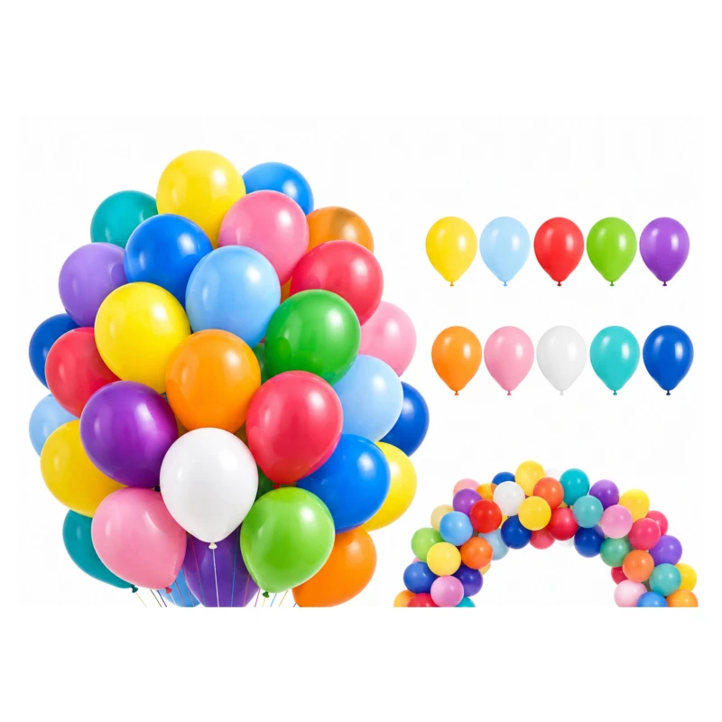 BALON MIX KOLOR B100