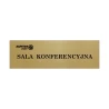 Tabliczka na drzwi personalizowana grawerowana TEKST LOGO FIRMY 16x5 cm
