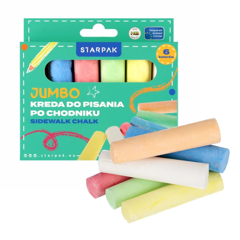 KREDA CHODNIKOWA 6KOL JUMBO STK 559665