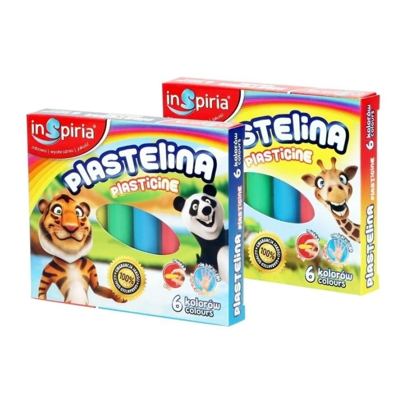 PLASTELINA 6 KOLORÓW