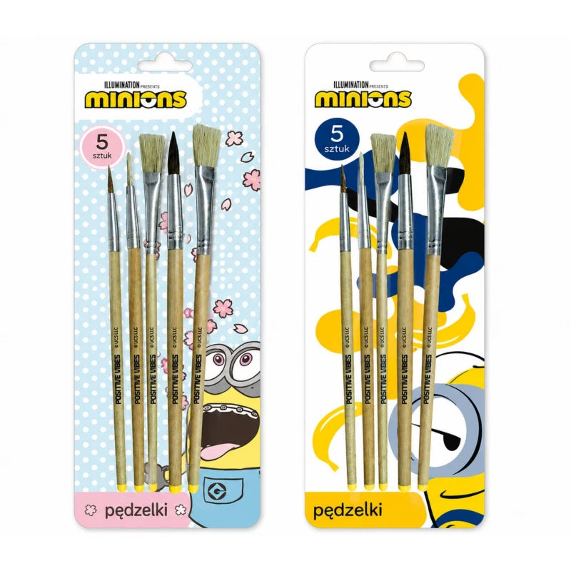 PEDZELKI Z NATURALNEGO WLOSIA 5szt. / MINIONKI