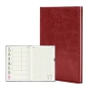 Kalendarz 2027 Agenda A5 Tygodniowy Bordo 2899