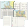 Kalendarz 2027 Agenda A5 Tygodniowy Bordo 2899