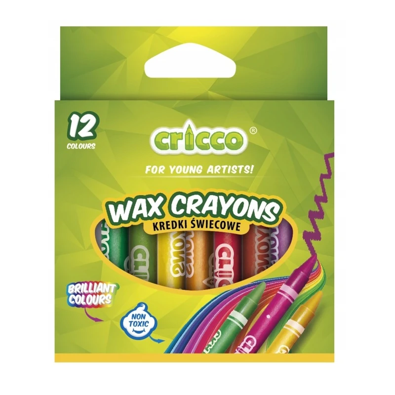 KREDKI ŚWIECOWE  CRICCO 12KOL  CR341K12