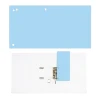 Przekładki OFFICE PRODUCTS, karton, 1/3 A4, 240x105mm, 100szt., niebieskie