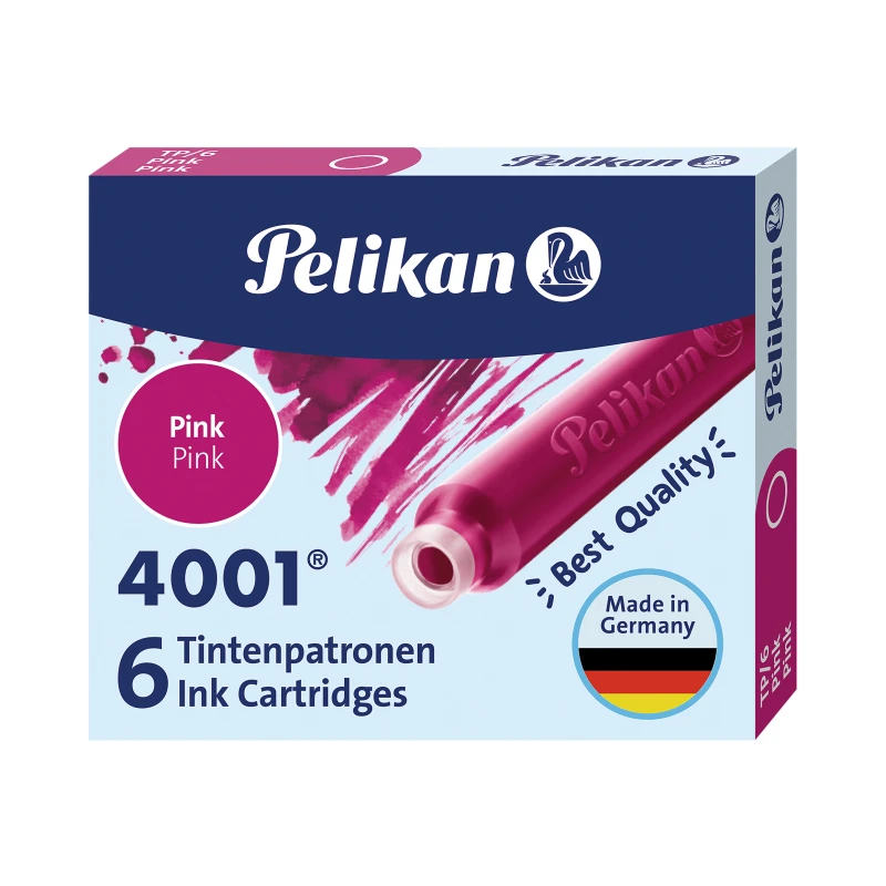 NABOJE KRÓTKIE TP/6  RÓŻOWE PELIKAN