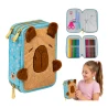 Piórnik JUMBO potrójny z wyposażeniem ASTRABAG FLUFFY CAPY, AC31 503026026