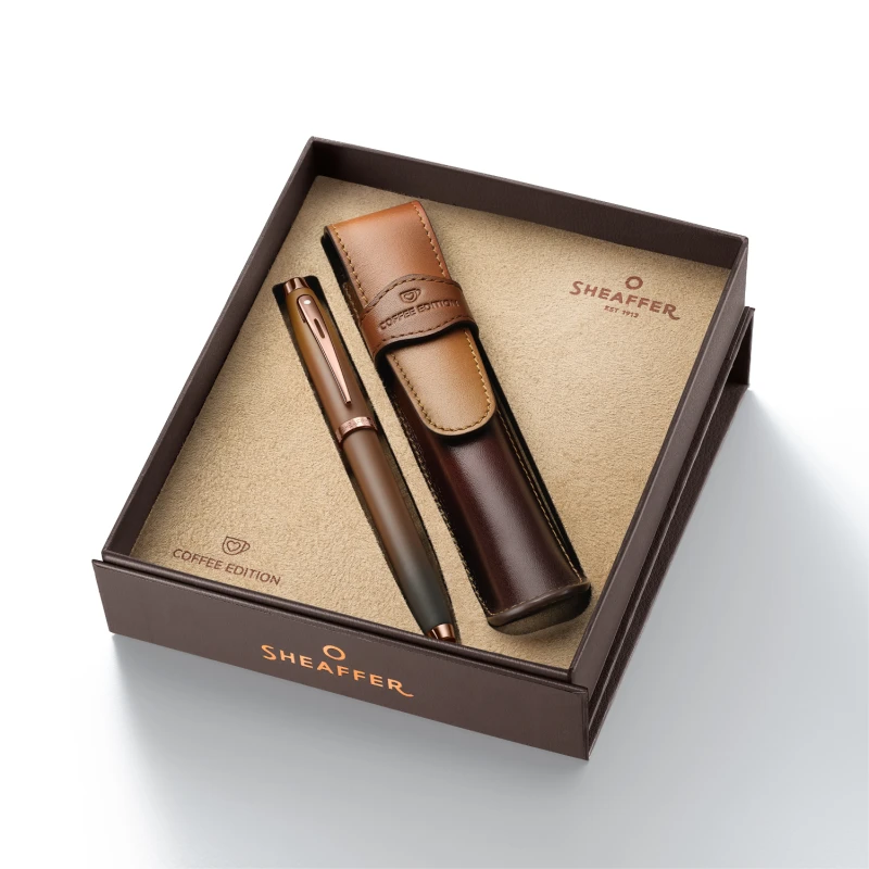 ZESTAW SHEAFFER 100 PIÓRO WIECZNE 9374 FP COFFEE + ETUI F
G0937443-6