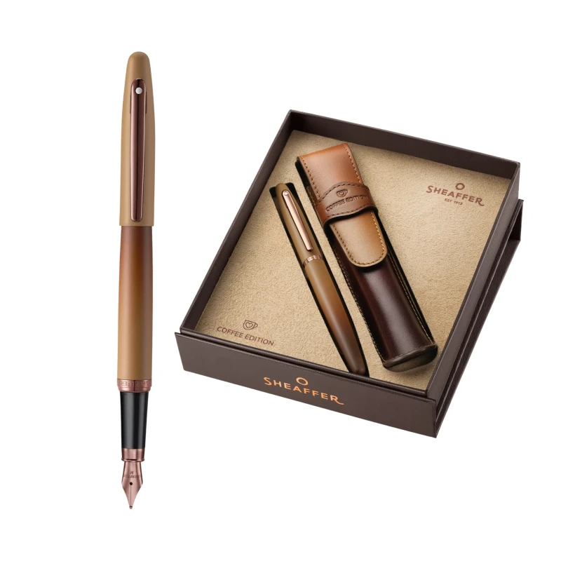 ZESTAW SHEAFFER VFM PIÓRO WIECZNE 9428 FP COFFEE + ETUI M
G0942853-6