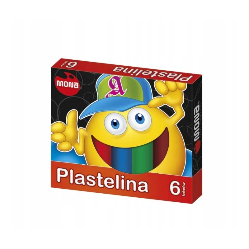 PLASTELINA MONA 6 KOLORÓW