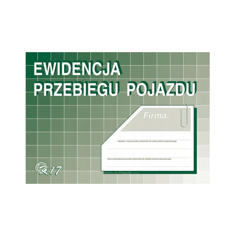 K17 EWID.PRZEBIEGU POJAZDÓW (BEZ KOSZT)-