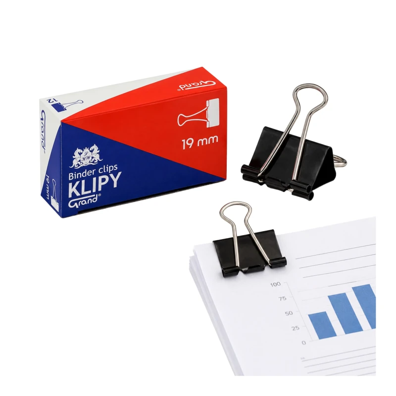 KLIP 19MM DO PAPIERU OP12SZT