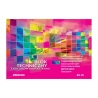 BLOK TECHNICZNY KOLOROWY PREMIUM A5-15K
