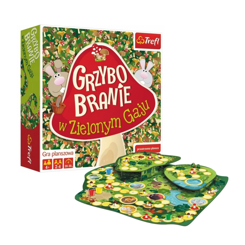GRA GRZYBOBRANIE W ZIELONYM GAJU