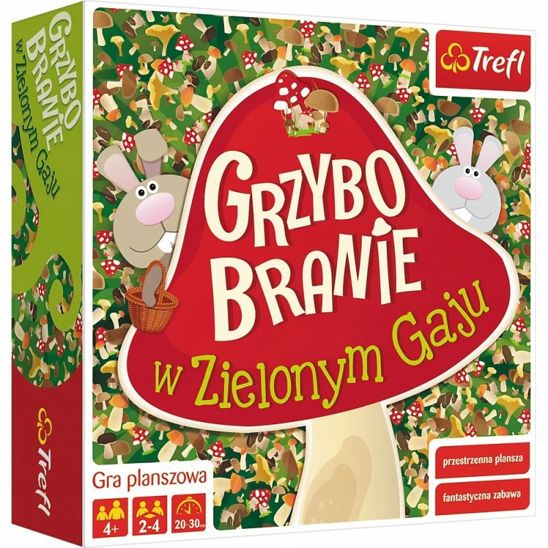 GRA GRZYBOBRANIE W ZIELONYM GAJU