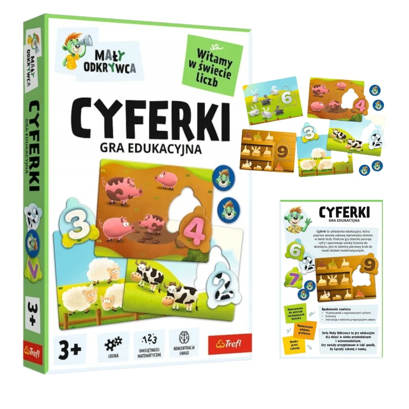 GRA - Cyferki / Mały Odkrywca 02810