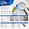 SZKŁO POWIĘKSZAJĄCE  LUPA 75MM 120-1351