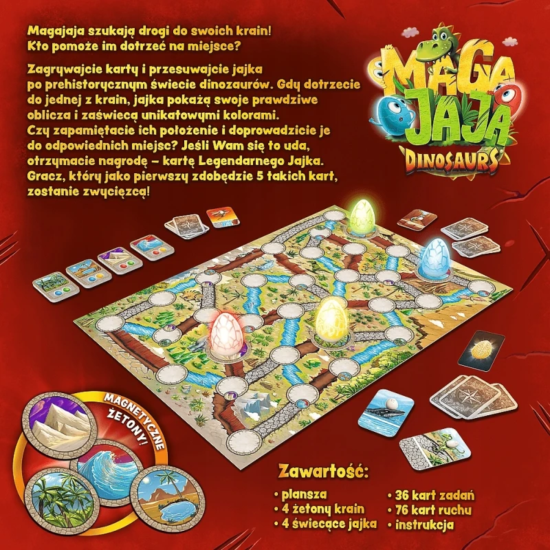Gra rodzinna Magajaja Dinosaurs