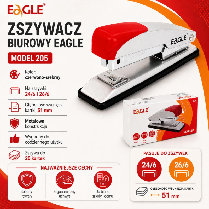 ZSZYWACZ 205 CZERWONY EAGLE 20K