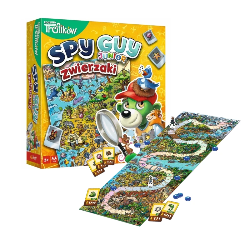 Gra - Spy Guy Junior Zwierzaki 02595
