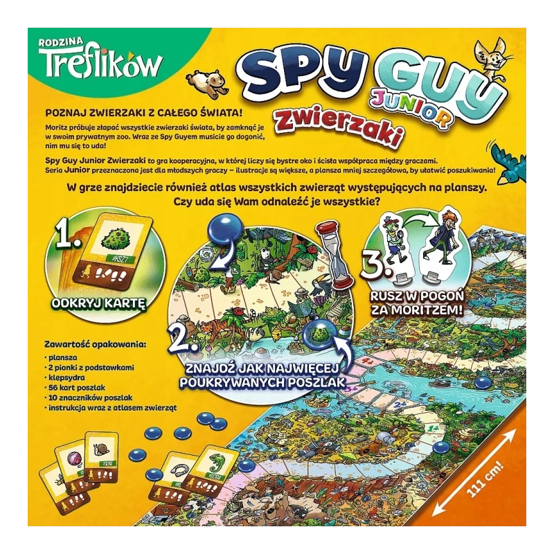 Gra - Spy Guy Junior Zwierzaki 02595