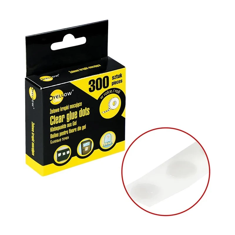 ŻELOWE KROPKI MOCUJĄCE W ROLCE YELLOW ONE YL-1030 125-1042