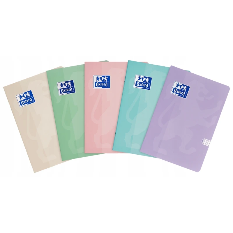 ZESZYT OXFORD TOUCH PASTEL A5/32K 90G KRATKA 400175313