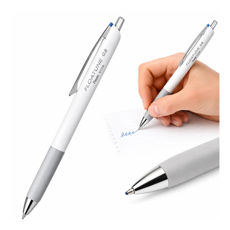 PIÓRO KULKOWE FLOATUNE 0,8MM NIEBIESKIE  PENTEL
