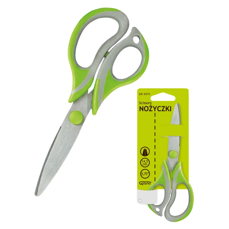 NOŻYCZKI SOFT GR5575 14,5CM 5,45 130-1806
