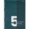 KOŁOZESZYT TOP 2000 STUDENT BOOK A5/100K 5 PRZEDMIOTÓW
