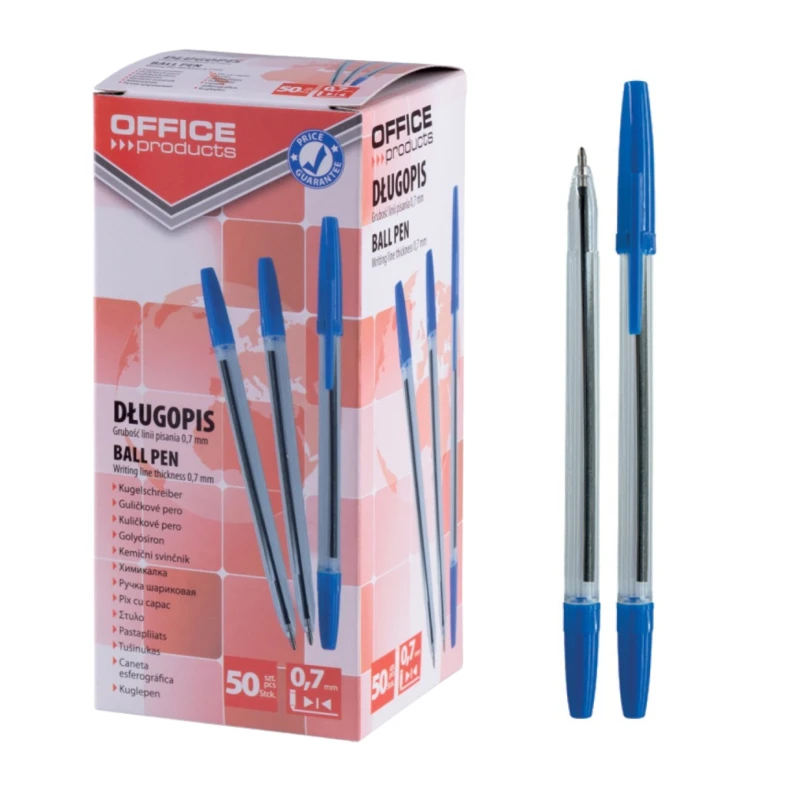 DŁUGOPIS OFFICE PRODUCTS NIEBIESKI 17015211-01