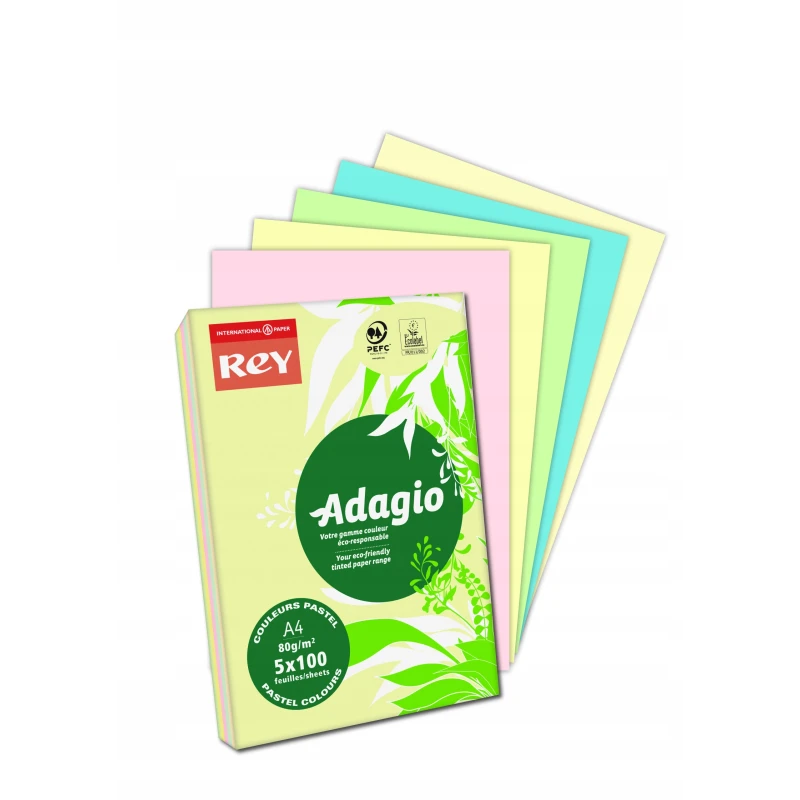 papier ksero kolor 80g mix pastel