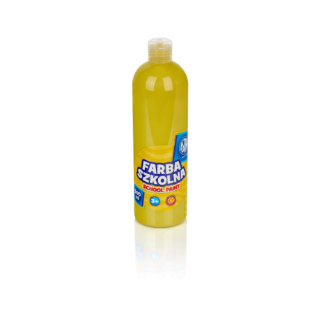 Farba szkolna ASTRA 500 ml żółta