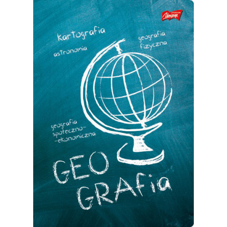 Zeszyt A5 60k kratka Geografia Unipap