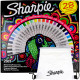 Zestaw Sharpie Fine Markery PERMANENTNE PAW 28 kol GRATIS WOREK