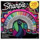 Zestaw Sharpie Fine Markery PERMANENTNE PAW 28 kol GRATIS WOREK