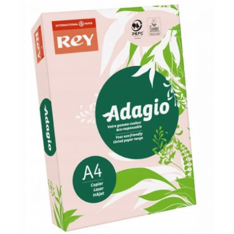 PAPIER KSERO REY ADAGIO A4/80G RÓŻOWY 07