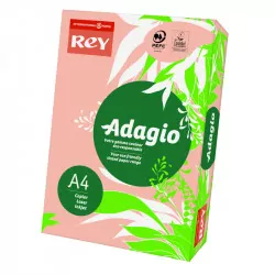 PAPIER KSERO A4/80G REY ADAGIO BRZOSKWINIOWY 55