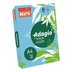 PAPIER KSERO A4/160G 48 REY ADAGIO JASNY NIEBIESKI BRIGHT BLUE