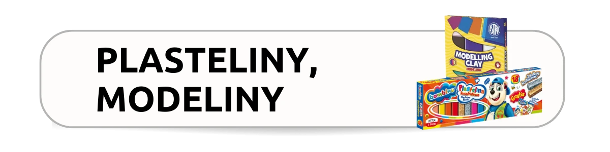 Plasteliny, modeliny