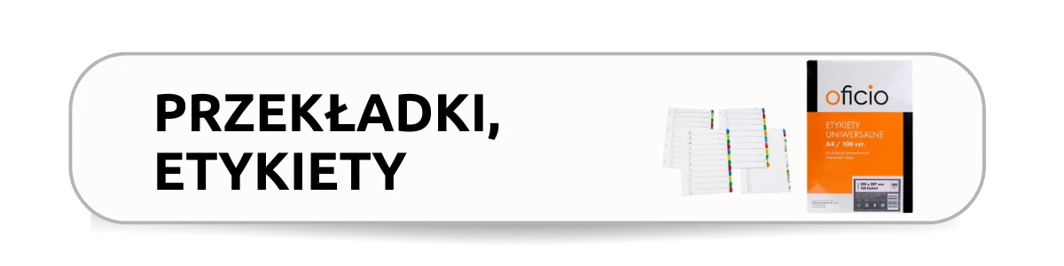 Przekładki, etykiety