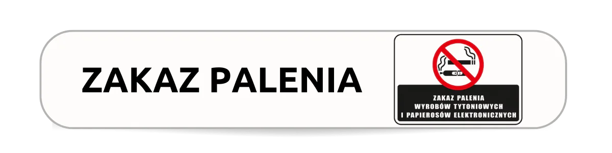 tabliczka zakaz palenia znak